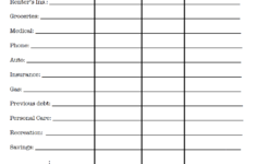 Free Budgeting Printables Expenses Goals Monthly Budget