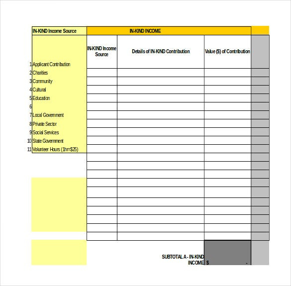 10 Excel Budget Templates Free Sample Example Format Download 