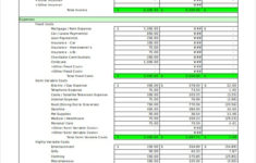 30 Excel Monthly Budget Templates Word Excel Pages Free