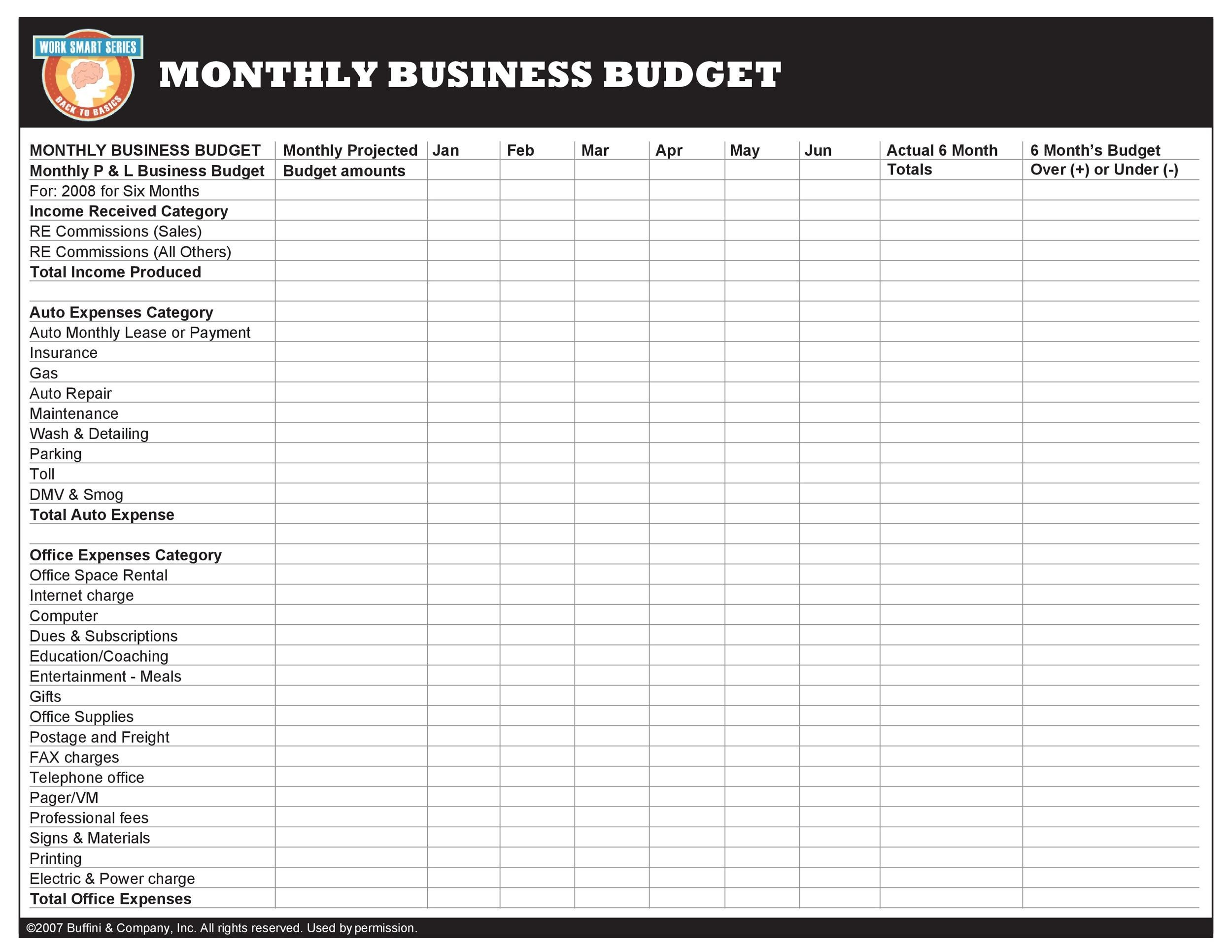 37 Handy Business Budget Templates Excel Google Sheets TemplateLab