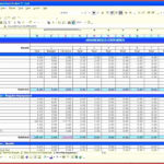 6 Excel Household Budget Template Excel Templates