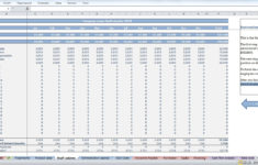 Beauty Salon Budget Template CFOTemplates