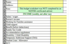 Budget Template Nz 5 Ingenious Ways You Can Do With Budget Template Nz