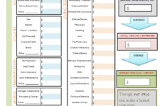 Budget Worksheet Free Printable pdf Google Drive Budgeting