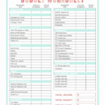 Dave Ramsey Budget Spreadsheet Template With Form Templates Dave Ramsey