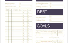 Fix Your Finances ASAP With My Free Simple Monthly Budget Template