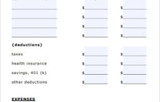 FREE 10 Household Budget Samples In Google Docs Google Sheets