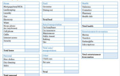 FREE 41 Sample Budget Forms In PDF MS Word Excel