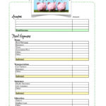 Free Budget Worksheet Living Well Spending Less