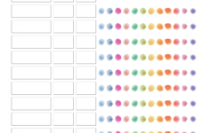 Free Printable Colored Monthly Budget Template PDF Download