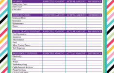 Free Printable Monthly Budget Worksheet Monthly Budget Printable