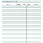 Image Result For Free Monthly Budget Template Budget Planner
