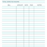 Keeping A Budget Worksheet Db Excel
