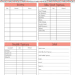 MonthlyBudget Pdf Monthly Budget Printable Budget Planner Template
