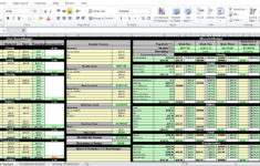 Personal Budget Worksheet Excel Excel TMP