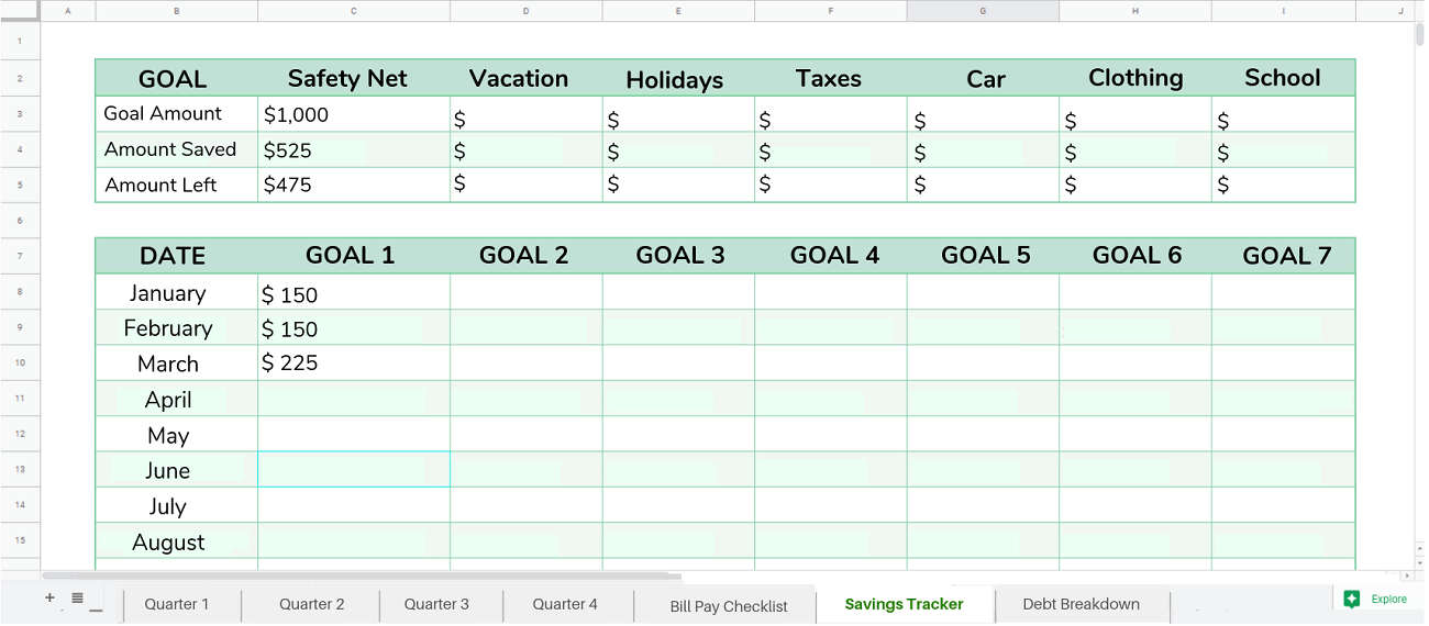 The Single Best Budget For Google Sheets You ll Ever Use EndThrive